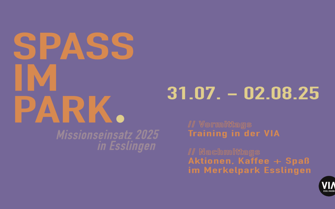 Spaß im Park vom 31.07. bis 02.08.25