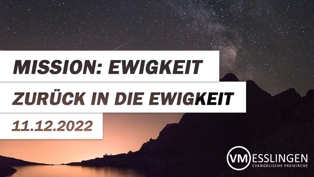 Zurück in die Ewigkeit