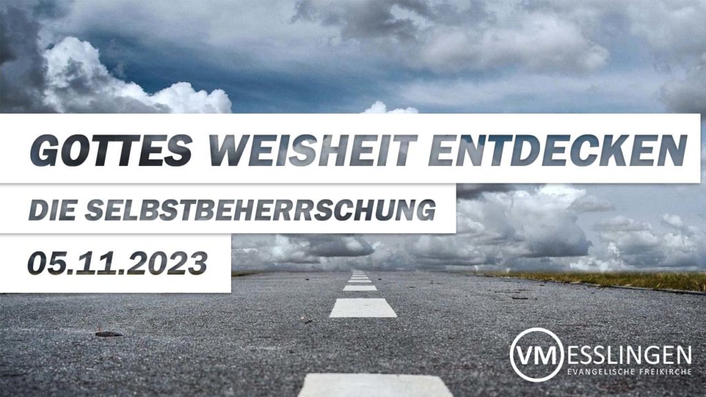 Die Selbstbeherrschung