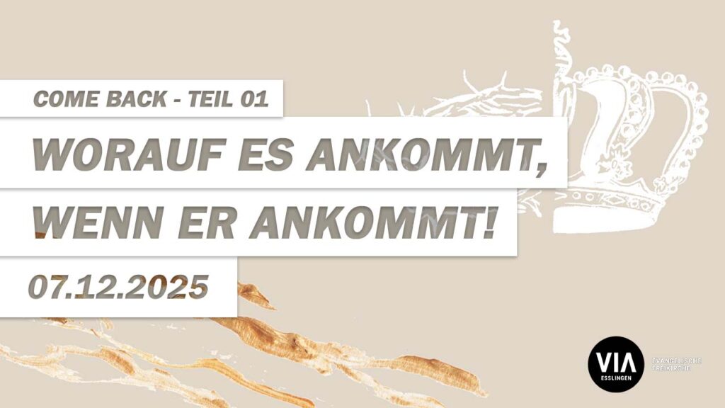 Worauf es ankommt, wenn er ankommt!