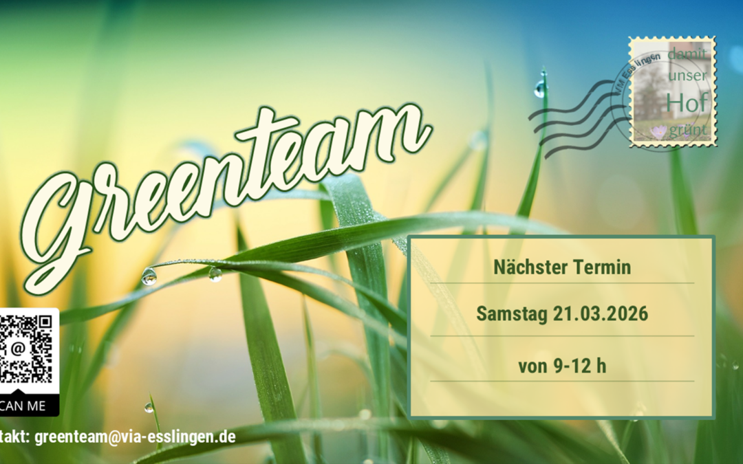 Greenteam am 21.03.26