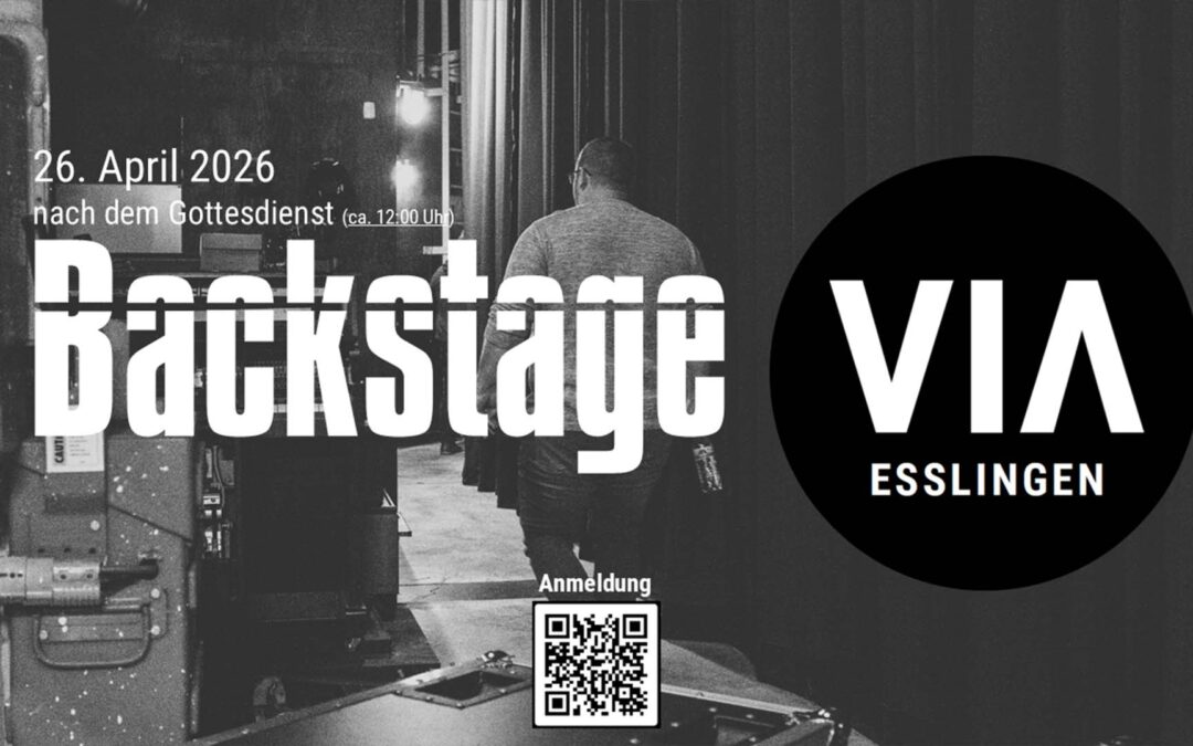 Backstage am 26.04.2026