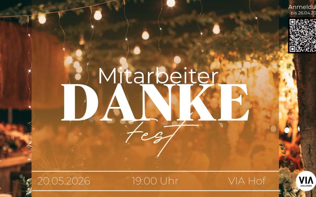 Mitarbeiter-Danke-Fest am 20.05.2026